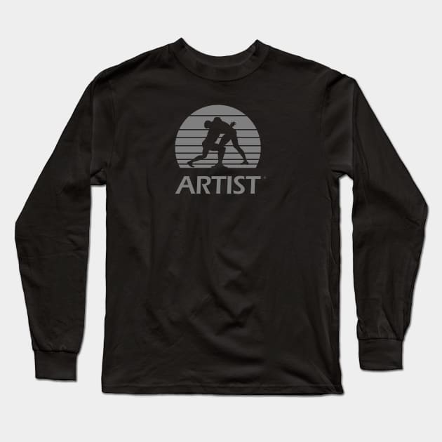 Grappling Artist Long Sleeve T-Shirt by e3d